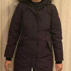Canada Goose Navy Kensington Parka Fusion Fit XS